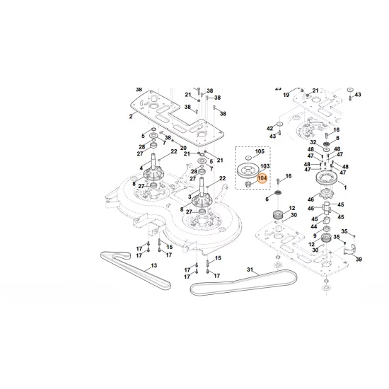 Stihl  Zabierak 6170 704 7000